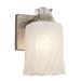 Willa Arlo™ Interiors Leroux 1-Light Armed Sconce Glass in Gray/White | 8.25 H x 4.75 W x 6.25 D in | Wayfair 237D07B9EFC84A23845159F45AB32EB9
