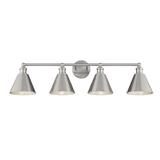 Meridian Lighting 37 Inch 4 Light LED Bath Vanity Light - M80065BN