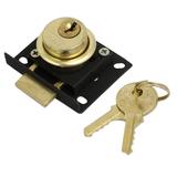 Mailbox Cabinet Safeguard 2.1cm Cylinder Drawer Key Lock - Glod Tone, Black