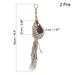 16.5" Macrame Hanging Planter Air Plant Holder Decorative Flower Pot