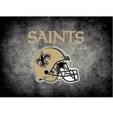 New Orleans Saints Imperial 7'8'' x 10'9'' Distressed Rug