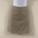 Victoria's Secret Skirts | Body By Victoria Skirt With Pleated Back Size 6, Euc | Color: Tan | Size: 6