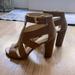 Michael Kors Shoes | Michael Kors Block Heel Sandals | Color: Brown | Size: 6.5
