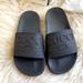 Gucci Shoes | Gucci Pursuit Rubber Slide Sandal Womens Size 5 In Black Nero | Color: Black | Size: 5