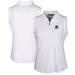 Women's Cutter & Buck White Green Bay Packers Forge DryTec Stretch Sleeveless Polo