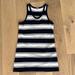 J. Crew Swim | J. Crew Navy And White Striped Pool Coverup | Color: Blue/White | Size: S