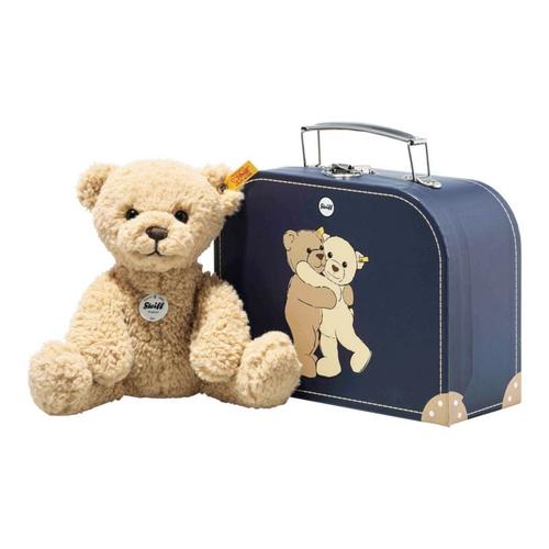 Ben Teddybär im Koffer beige