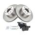 2014-2016 BMW 328i GT xDrive Front Brake Pad and Rotor Kit - TRQ