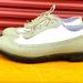 Adidas Shoes | Adidas 677103 Womens White Olive Leather Class Ritual Golf Athletic Shoes Size 7 | Color: Green/White | Size: 7