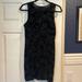 Free People Dresses | Free People Black Velvet Mini Dress | Color: Black | Size: 2