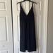 J. Crew Dresses | J.Crew Black Tank Top Midi Dress Size Medium | Color: Black | Size: M