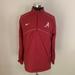 Nike Jackets & Coats | Nike Alabama Crimson Tide Pullover Men Jacket - Small (Pre-Owned) | Color: Red | Size: S
