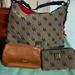 Dooney & Bourke Bags | Dooney & Bourke First Make Up Bag And Wallet Set | Color: Black/Tan | Size: Os