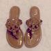 Tory Burch Shoes | Like New Tory Burch Miller Sandals | Color: Tan | Size: 6.5