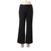 Alfani Dress Pants - Mid/Reg Rise: Black Bottoms - Women's Size 6