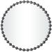 CosmoLiving by Cosmopolitan Cole & Grey Modern Metal Orb Framed Wall Mirror Metal in Gray | 36 H x 36 W x 2 D in | Wayfair 013017