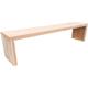 Banc de jardin Amsterdam - 130 cm - Brun - Wood4you