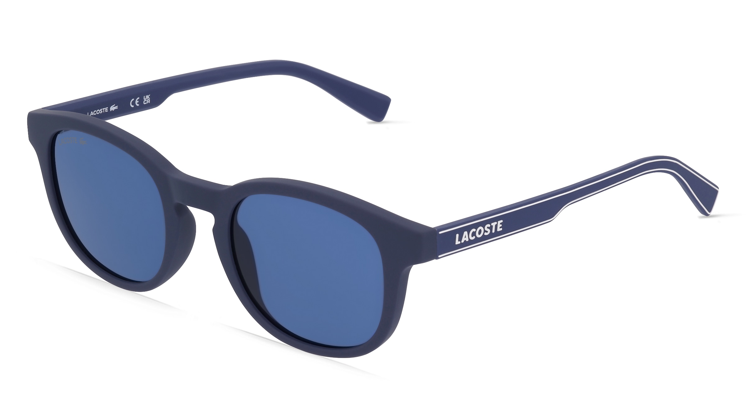 Lacoste Kids L3644S Jugend-Sonnenbrille Vollrand Panto Kunststoff-Gestell, blau