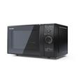 Sharp - YC-GG02EB - Forno a microonde con grill, 700 w, 20 l, 3 livelli di potenza, funzione