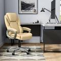 Inbox Zero Ergonomic Executive Chair Upholstered in Black/Brown | 46.1 H x 28.7 W x 30.3 D in | Wayfair 5B5D8E4DC8BF49CAB04B62613A30E00E