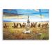 Union Rustic Cairn Above Elk Refuge by Chris Vest - Unframed Print Plastic/Acrylic | 12 H x 16 W x 0.13 D in | Wayfair