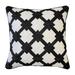 Latitude Run® Edie @ Home Indoor/Outdoor 2-Tone Intricate Woven Decorative Throw Pillow 18X18 | 18 H x 18 W in | Wayfair