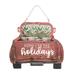 The Holiday Aisle® Tree Truck Decor Wood in Brown | 13.5 H x 15.75 W x 0.25 D in | Wayfair BCC34A5E70D64DB3950EE18BB04584B5