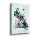 Red Barrel Studio® Wilderness No. 1 - Print on Canvas Metal in Blue/White | 48 H x 32 W x 2 D in | Wayfair 21155D2893634CB7B75B5FD71D925521