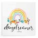 Trinx "Daydreamer Rainbow" By April Chavez, Acrylic Glass Wall Art Plastic/Acrylic | 12 H x 12 W x 0.13 D in | Wayfair