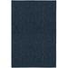 Blue Rectangle 2' x 4' Area Rug - Ebern Designs Yanina Solid Color Machine Woven Indoor/Outdoor Area Rug in 48.0 x 24.0 x 0.5 in/indigo/navy | Wayfair