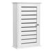 Winston Porter Derrin-Lee 14" W x 22" H x 6" D Wall Mounted Bathroom Cabinet Manufactured Wood in White | 22 H x 14 W x 6 D in | Wayfair