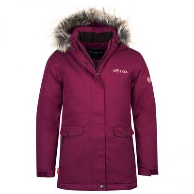 Trollkids - Girl's Oslo Coat XT - Mantel Gr 116 lila Image