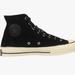 Converse Shoes | Converse Chuck Taylor High Tops Womens 10.5 Mens 8.5 Unisex Black Corduroy Shoes | Color: Black/Cream | Size: 10.5