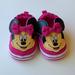 Disney Shoes | Baby Minnie Mouse Shoes, Never Worn. Size 0 To 3 Months Like New | Color: Pink/Tan | Size: 0-3months