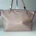 Coach Bags | Large Coach Kelsey 34494 Pebbled Gray Bag | Color: Gray | Size: Os