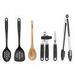 Cuisinart 6 Piece Primary Tool & Gadget Set Plastic in Black/Brown | Wayfair CTG-00-6TG