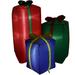 The Holiday Aisle® Inflatable Set Plastic in Blue/Green/Red | 49.5 H x 23 W x 24.5 D in | Wayfair D5634DFEE2E6438E9BF8DE4B2AC89269