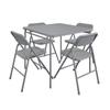 Cosco Folding Table and 5-piece Chairs Set - 5 piece