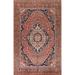 Heriz Serapi Persian Rug Hand-knotted Dining Room Wool Carpet - 9'0" x 12'4"