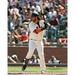 Brandon Crawford San Francisco Giants Unsigned Prepares to Bat Vertical Photograph