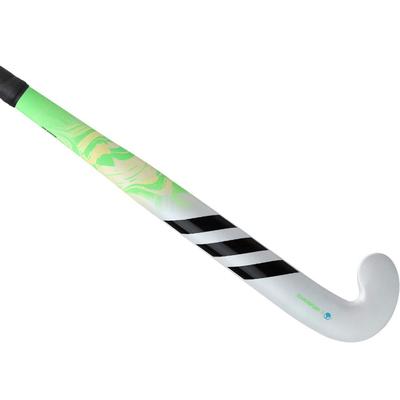 adidas Chaosfury 3 Wood Indoor Field Hockey Stick White/Black/Green