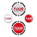 WinCraft TOUR Championship 4-Pack Ball Marker Set