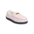 Women's Quilted Jersey Mocassin Slipper Slippers by GaaHuu in Pink (Size L(9/10))