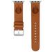 Tan Chivas 38/40/41mm Logo Sport Leather Apple Watch Band