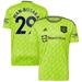 Men's adidas Aaron Wan-Bissaka Neon Green Manchester United 2022/23 Third Replica Player Jersey