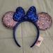 Disney Accessories | Disney 2020 New Years Minnie Ears | Color: Blue | Size: Os
