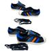 Adidas Shoes | Adidas Superstar Sneakers. Colors: Black, Blue, Orange With Gold Superstar Logo. | Color: Black/Blue/Gold/Orange | Size: 6