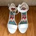 American Eagle Outfitters Shoes | American Eagle Like New Cream Colored Wedges. Size 9 | Color: Cream/White | Size: 9