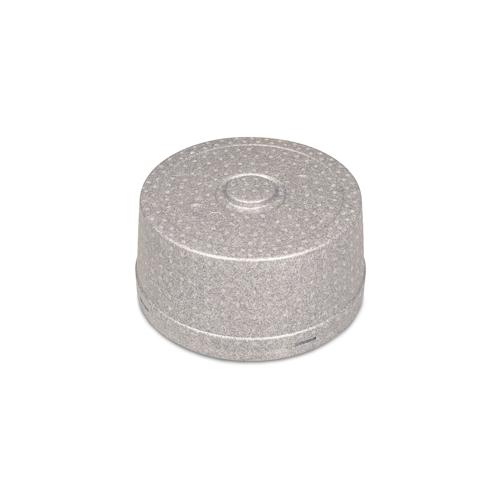 Thermobox für runde Torten, Ø 400 mm, Höhe 200 mm, silber