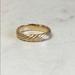 Anthropologie Jewelry | Anthropologie Engraved Swirl Ring New | Color: Gold | Size: Os